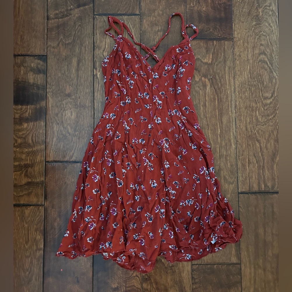 American Eagle floral mini dress